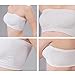 Goodfans Women Tube Top Basic Stretch Layer Strapless Hollow Seamless Solid Cropped Tube Top Bra Bandeau 5 Colors