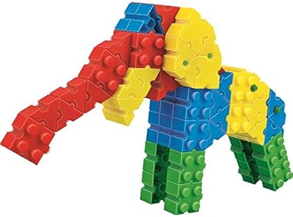 elephant building blocks