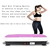 Vibration-Power-Plates-Vibration-Plate-Machine-With-Bluetooth-Speaker-5-Program-Modes-2-Resistance-Bands-Vibration-Fitness-Trainer-For-Weight-Loss-Body-TonColorPink-Vibration-Exercise-Mach Vibration Power Plates, Vibration Plate Machine With Bluetooth Speaker, 5 Program Modes, 2 Resistance Bands, Vibration Fitness Trainer For Weight Loss & Body Ton(Color:Pink Vibration Exercise Mach
