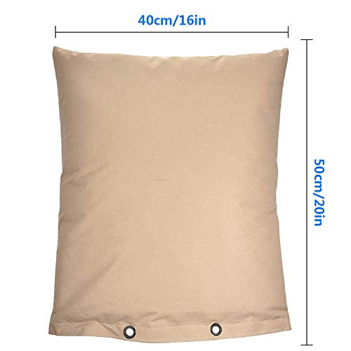 Backflow Preventers Protection Backflow Winter Cover Insulated Pouch for Irrigation Backflow Valve, Sprinkler Valves in Snow or Sun Exposure (20x16)