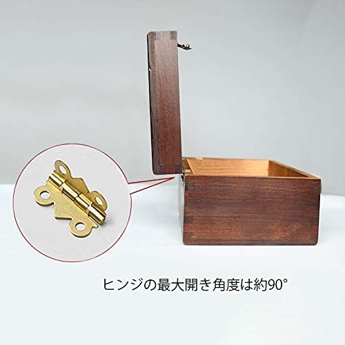 Cutoop 50個入 ミニチュア小さなヒンジバタフライヒンジ蝶番 ヒンジ 引き出し宝石箱小さな木箱ミニキャビネット90度鉄製 ヒンジ8点小折りバッグパーツ バッグ材料 きんいろ 小さい B07xy16mp6 600円 人気海外一番 100 品質保証 全品送料無料 即日出荷 Sale開催中