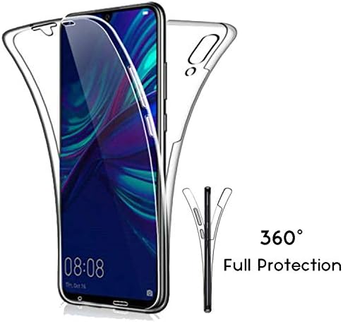 Luxury Soft 360 Full Cover for Huawei P30 P20 P10 P9 Lite Mate 20 10 Pro P Smart 2019 Case Crystal Clear Silicone TPU Gel Cover,P Smart 2019
