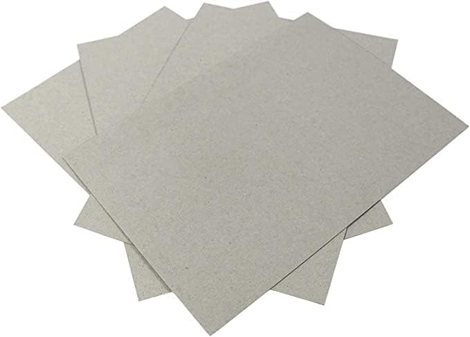 DJP A4 Greyboard Grey Backing Board 1.5mm 1500 Micron Thick Craft Card Grey - 25 A4 Sheets