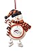 Denver Broncos Clay Snowman Ornament