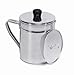 IMUSA USA 1.5 Quart Aluminum Grease Dispenser, Silver