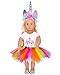 ebuddy 4pc Dolls Unicorn Clothes Includs Jumpsuit,Headband, Tutu, Shoes for 18 inch Dolls