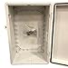 BUD Industries NBB-15243 Style B Plastic Outdoor NEMA Box with Solid Door 11.28