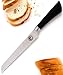 Blue Key World Bread Knife Ultra Sharp. Well Balanced Kitchen Knives. Rust-Free 8 Inch Serrated Blade. All Types of Bread Including Hard Crusts. Sturdy Slicer, Comfortable, Ergonomic Handle. Gift Idea