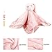 Zooawa Baby Soothing Toy, Soft Stuffed Toys Bandana Plush Animal Security Blanket, Suitable for 0 to 36 Months Baby & Toddler, Rabbit