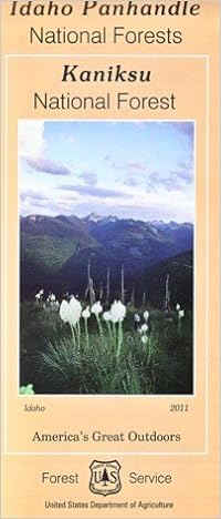 Idaho Panhandle National Forests Kaniksu National Forest Map Amazon Com Books
