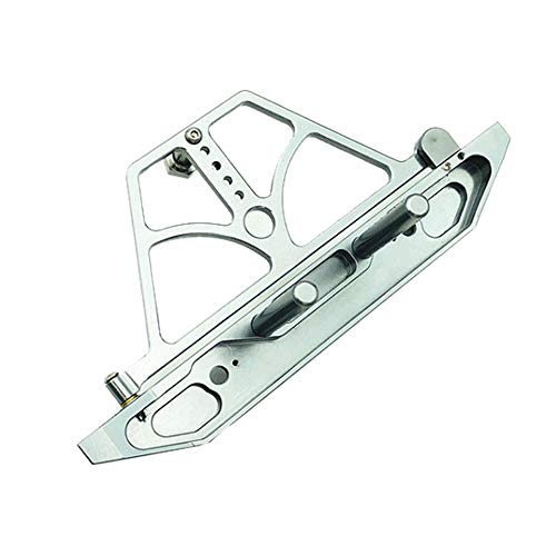 image for SMOXX 1/10 RC Crawler Car Parts Accessories Metal Front Bumper for RC 