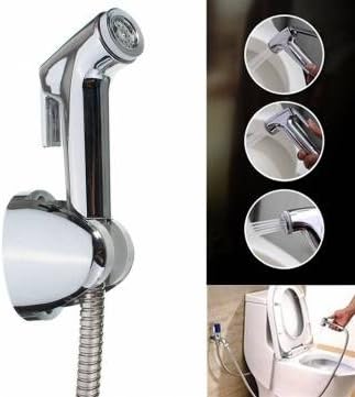 Multifunction Handheld Toilet Spray Bidet Bathroom Sprayer Wall Mounted Shower Head Set