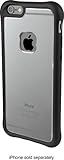 Ballistic US1552-B14Y Tungsten Ultra Slim Case for Apple iPhone 6/6S-Clear/Black