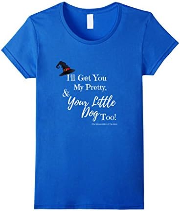 Womens Wicked Witch Quote T-shirt Wizard of Oz Attitude Sassy Large Royal Blue