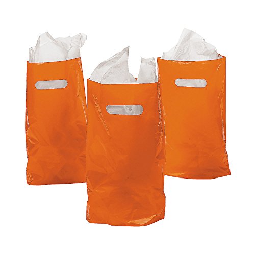 UPC 721405436606, 8.75&quot; x 12&quot; Orange Treat / Goody Bag (package of 50)