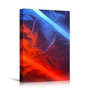 signwin Canvas Wall Art Light Abstract Colorful Decorative...