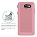 Samsung Galaxy J3 2017 Case,Galaxy J3 Emerge/J3 Prime/J3 Eclipse/J3 Mission/Express Prime 2/J3 Luna Pro/Amp Prime 2/Sol 2 Phone Case with Tempered Glass Screen Protector for Girls Women-Rose Gold