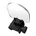 COWEEN Scope Protector White and Yellow Airsoft Lens Protector with 20mm Rail Mount Tactical Scope Lens Cover 4mm Thick Shield Reflex Sight 55mm High for Hunting Shooting