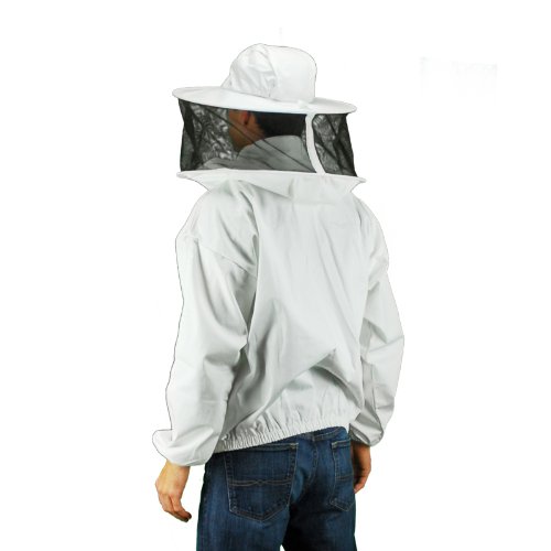 Ecokeeper Professional Grade Bee Suits,(Round hood veil)Beekeeping