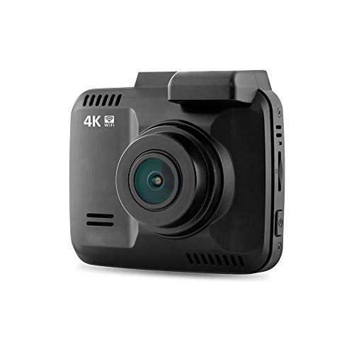 Driving Recorder,4K HD Mini Car DVR WiFi Dash Cam Video Recorder GPS Camera Night Vision G-Sensor (Black)