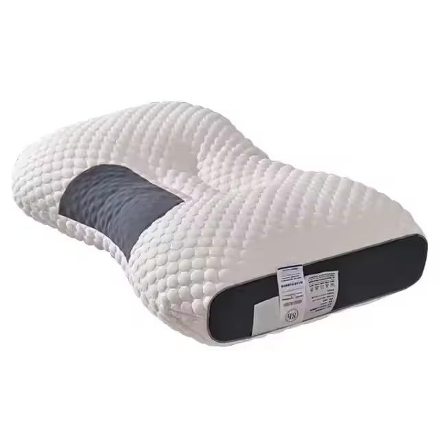 Photo 1 of *MINOR DAMAGE - USED*
Jawyem 3D SPA Massage Pillow Cervical Orthopedic Neck Pillow to Help Sleep and Protect The Pillow Neck Soybean Fiber Massage Pillow