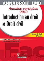 Introduction au droit et droit civil