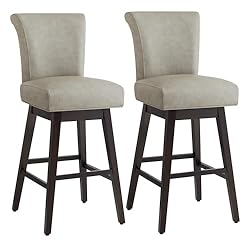 CHITA 30 Inch Counter Height Swivel Bar Stools Set