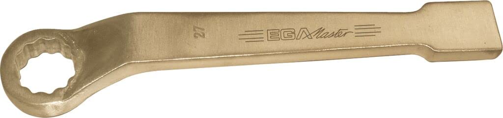 Ega Master 73677 - Slogging Ring Wrench Offset 2.3/4" Non Sparking Cu-Be.