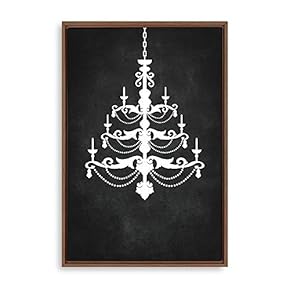 2 Piece Framed for Living Room Bedroom Droplight Theme for