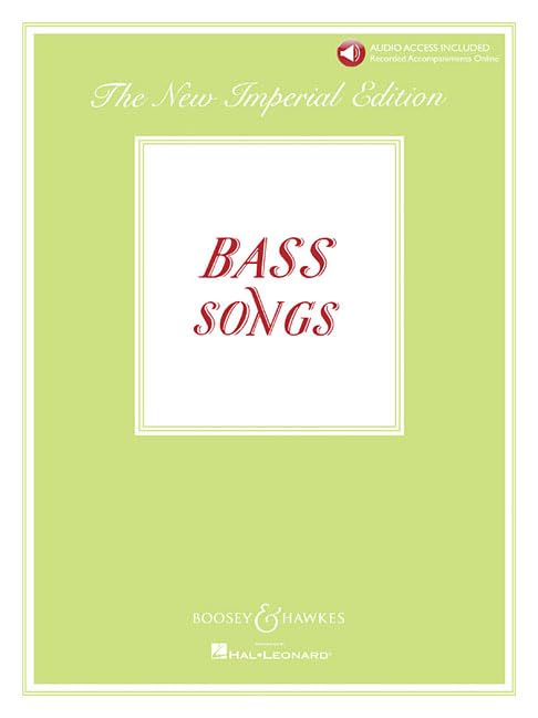Bass Songs: The New Imperial Edition Book/Online Audio