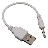 3.5mm Male AUX Audio Plug Jack to USB 2.0 Converter Cable Cord Apple Ipod MP3 Audio Cable Line