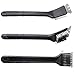 BBQ Grill Brush Set, Barbecue Grill Brush and Scraper, 12-Inch 3-Sided Grill Brush - Two Set for All Grill Cleaning, Great BBQ Grilling Accessories Gift