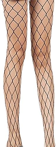 Leadge 2 Pairs Women's Hollow Out Fishnet Pantyhose Tights