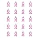 15x10mm Pink Ribbon Pendant Breast Cancer Awareness Charms Beads Dangle Pendant accessories 20pcs