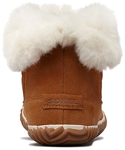 Sorel-Womens-Out-N-About-Bootie-with-Faux-Fur-Collar-Ash-Brown
