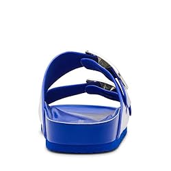 Madden Girl Women's Bodiee Slide Sandal, Cobalt
