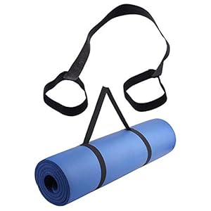 Yoga Mat Strap Elastic Carrier Belt Shoulder Carry Stretch Outdoor Gym Fitness Exercise Adjustable Yoga Mat Carry Strap Belt