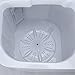 ARKSEN Portable Mini Small Washing Machine Spin Dryer Laundry, 11LBS, White