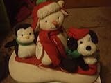 Hallmark Snow What Fun Sledders Singing Snowmen 2007 by Hallmark