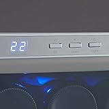 Kalamera 28 Bottle Stainless Steel Freestanding Wine Refrigerator