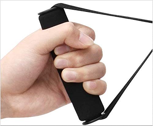 AIKESIWAY Resistance Bands Handles,Exercise Handles Foam,Resistance Tube Handle Super Strong Nylon Webbing for Resistance Training(1 Pairs)(Foam Handgrips)