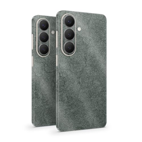 2 Pack of Phone Skins for Samsung Galaxy S26 - Green Stone| Protective Vinyl Co…