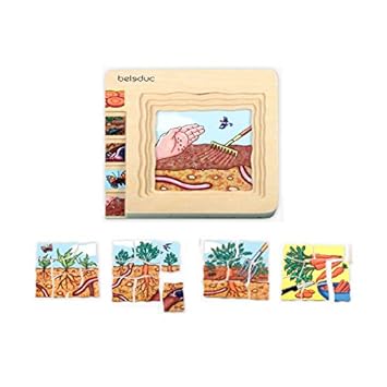 Beleduc Layer Puzzle - Carrot