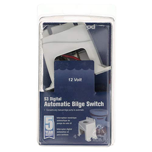 image for attwood 4801-7 Automatic Bilge Switch, 12-Volt, 15 Amp Maximum Pump Am