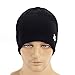 OTTER Waterproof, Windproof, Breathable - Beanie Hat Suitable for All Activities in All Weather Conditions Hat in 3 Colours (Black)