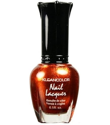Amazon.com : KLEANCOLOR Nail Lacquer-KCNP48-164 Metallic Aqua