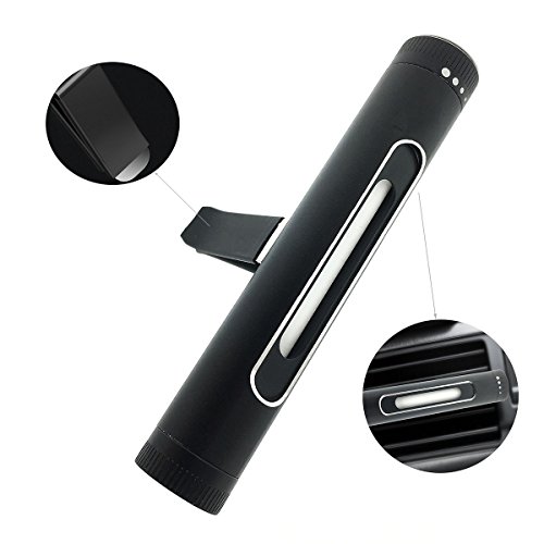 JIANFA Car Air Freshener Car Perfume Vehicle Air Vent Adjustable Aluminum Alloy Fragrance Diffuser Solid Perfume Bedroom/Wardrobe/Pet Houses with 4 Blank Sponge Sticks DIY Your Favorite Perfume