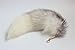 Fosrion Huge Fluffy White Gray Fox Tail Fur Cosplay Toy Alopex Lagopus Ring