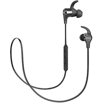 VAVA MOOV 25 Bluetooth Earphones, Magnetic Wireless Sports Earphones, aptX High Fidelity Stereo, IPX6 Splash Proof Earbuds for Workouts, 9 Hour Battery, cVc 6.0 Noise Cancelling Microphone