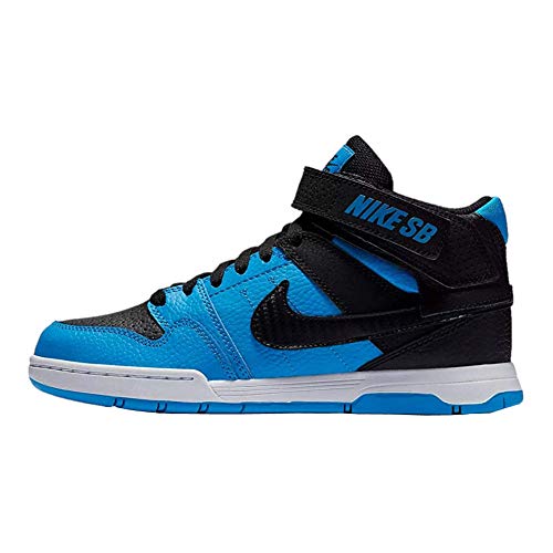 Nike Boys' Mogan Mid 2 JR Skate Shoe, Photo Blue/Black White